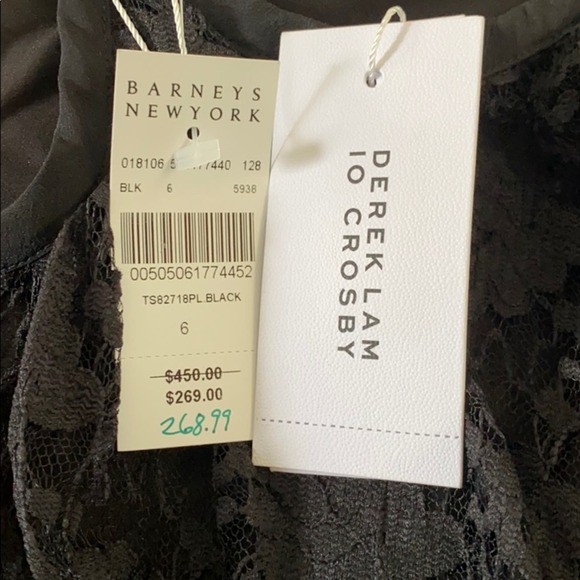 DEREK LAM 10 CROSBY Pleated Cami tank - Picture 6 of 8